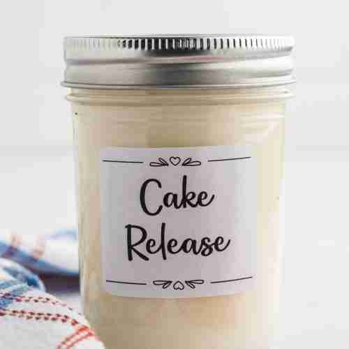 a jar of cake release